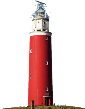 Vuurtoren op texel